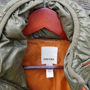Diesel Weroxim Hooded Down Coat 